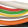 PP corrugated Flexible conduit fireproof cable wire tubing